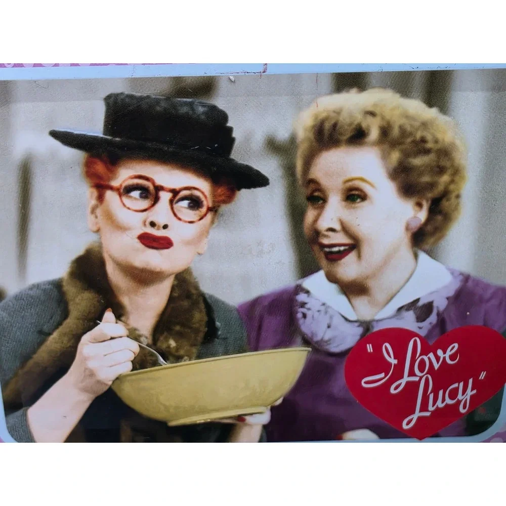I Love Lucy Mini Tin Lunch Box Vitameatavegamin Ethel Retro Collectible Metal